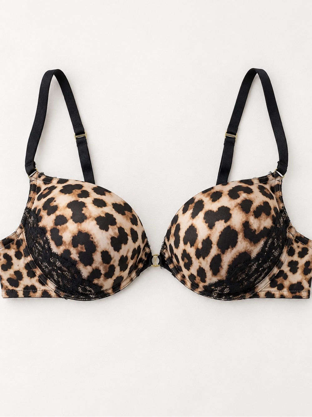 Victoria Secret Leopard Print Push-Up Bra 32A